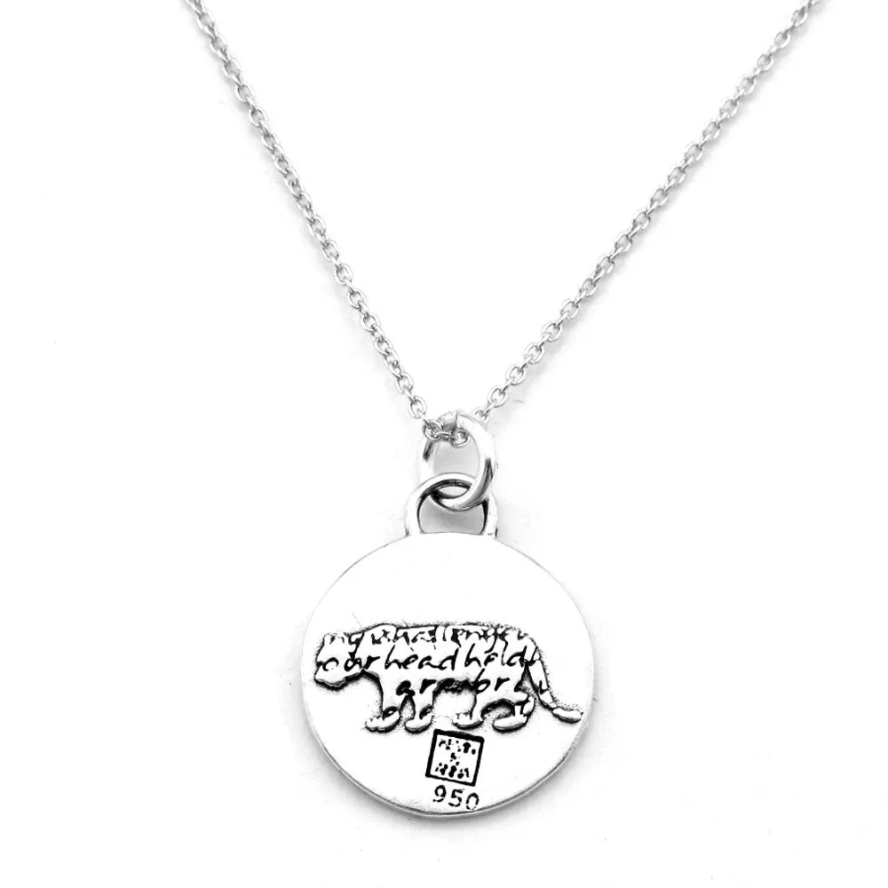 Tiger Necklace (Strength)-D105SM