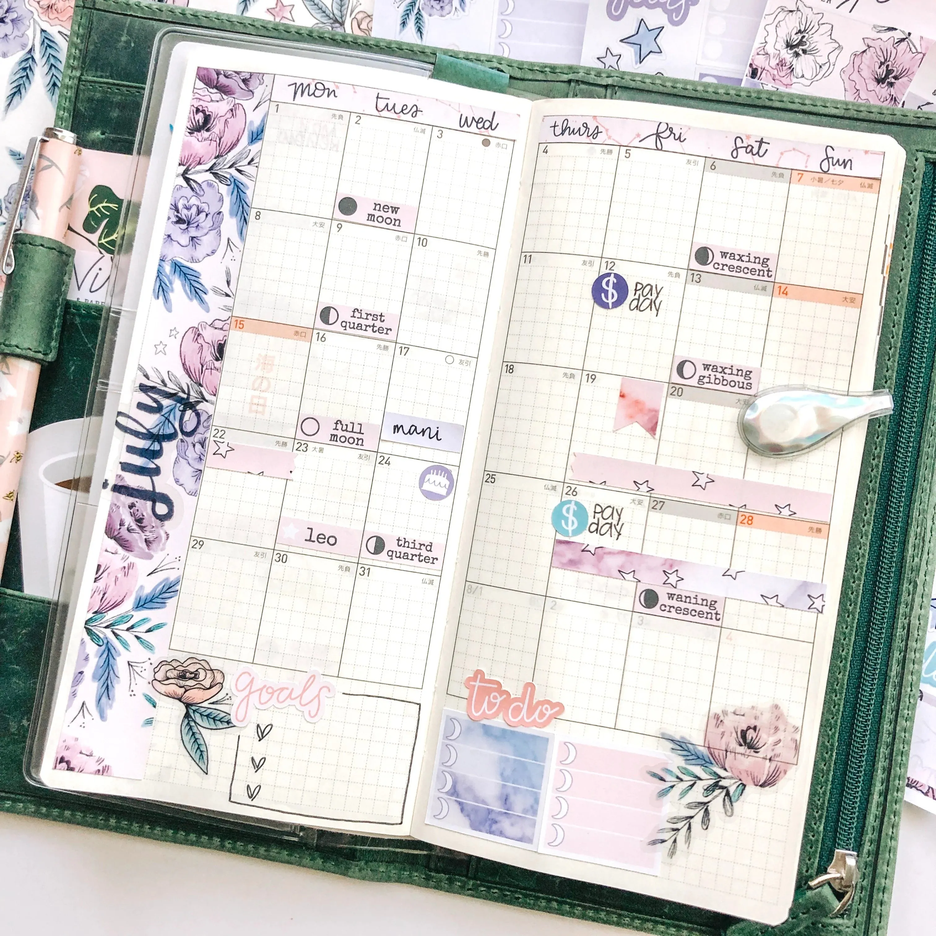Tiny Square Checklist Stickers