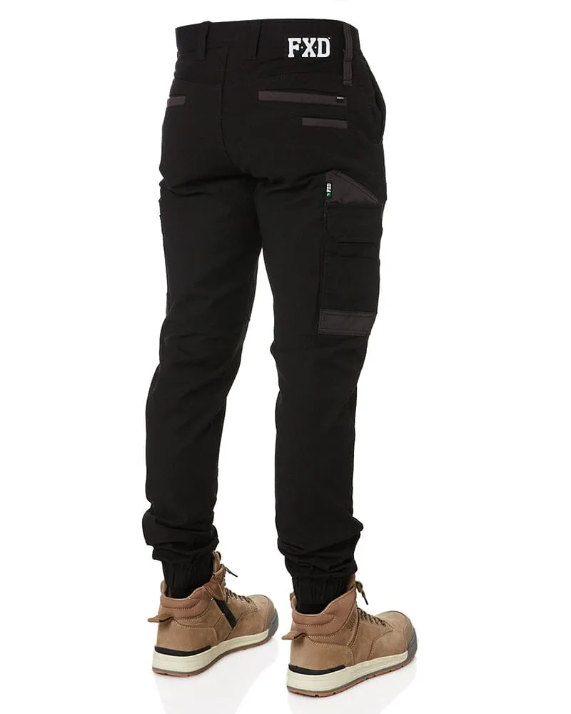 Tradies WP-4 Stretch Cuffed Work Pants 2 Value Pack - Black/Black