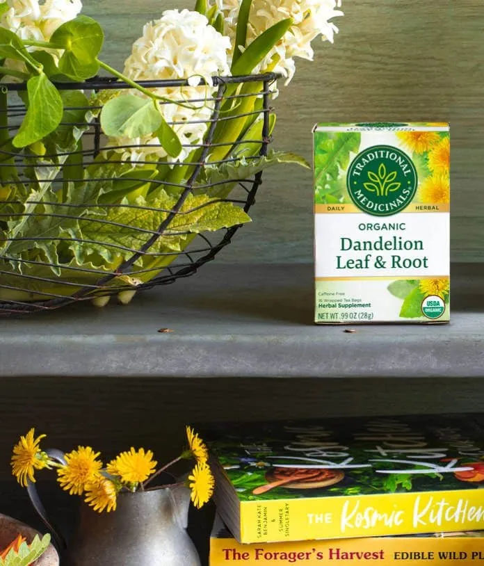 Traditional Medicinals - Organic Dandelion Leaf & Root Tea, 16 Bags