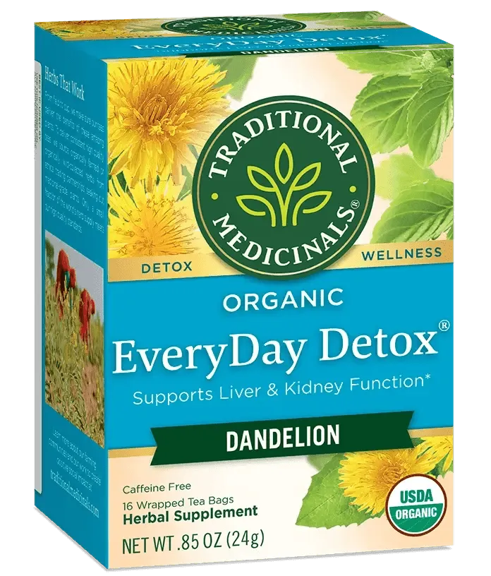 Traditional Medicinals - Organic Everyday Detox, Dandelion, 16 Bags