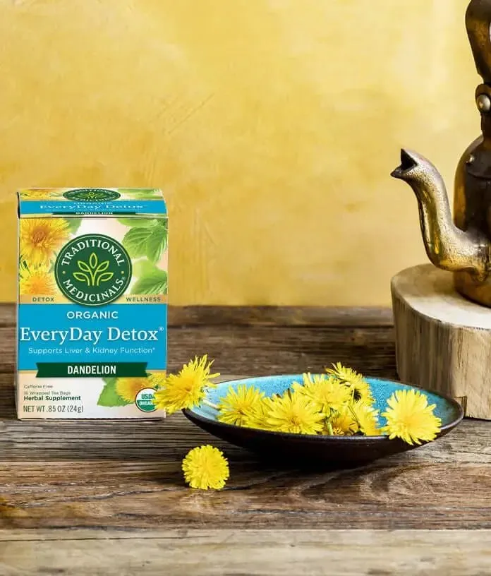 Traditional Medicinals - Organic Everyday Detox, Dandelion, 16 Bags
