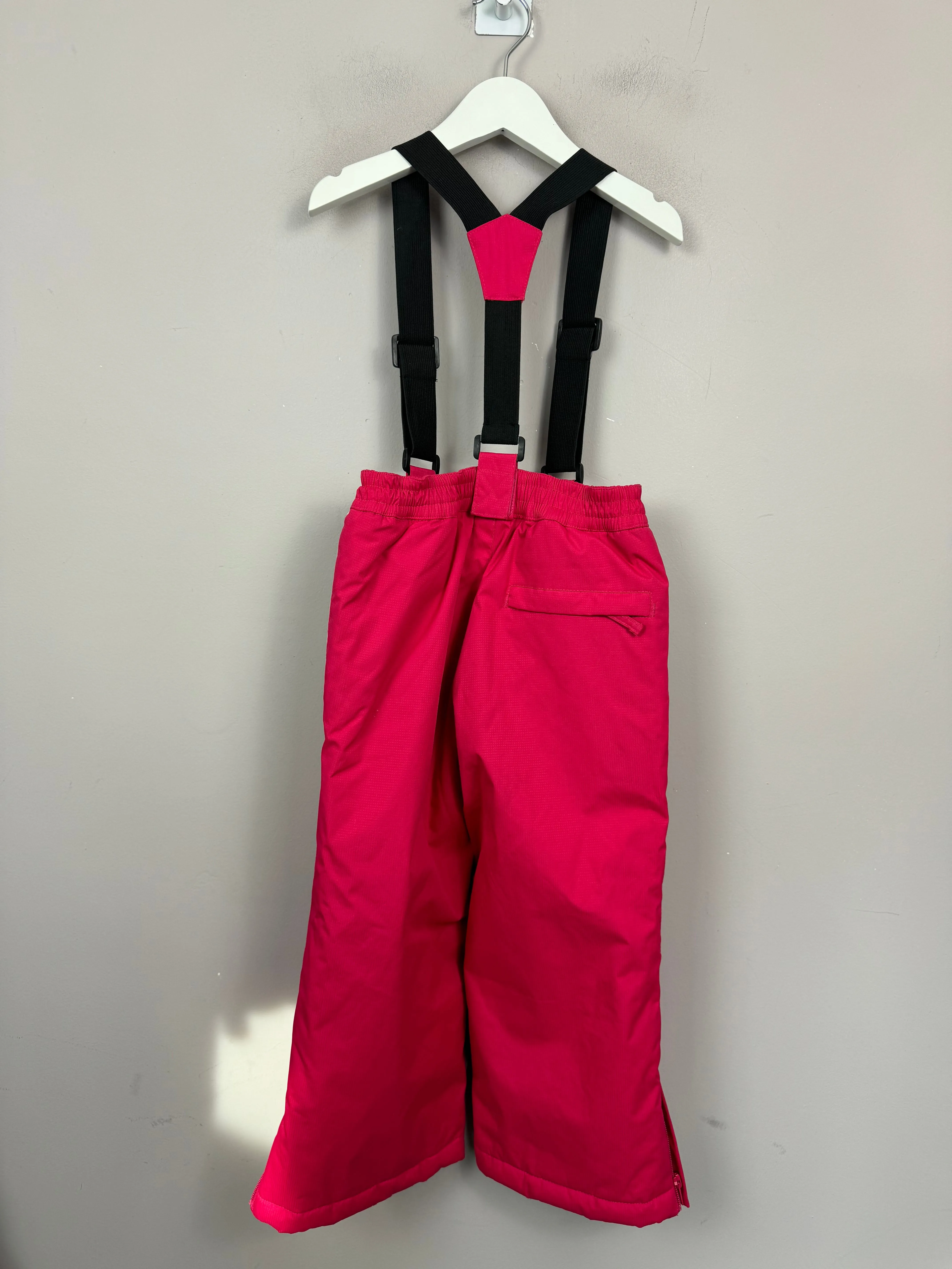 Trespass Pink Snow Trousers 2-3y