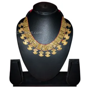 Tribal Handcrafted Dhokra Designer Necklace-10