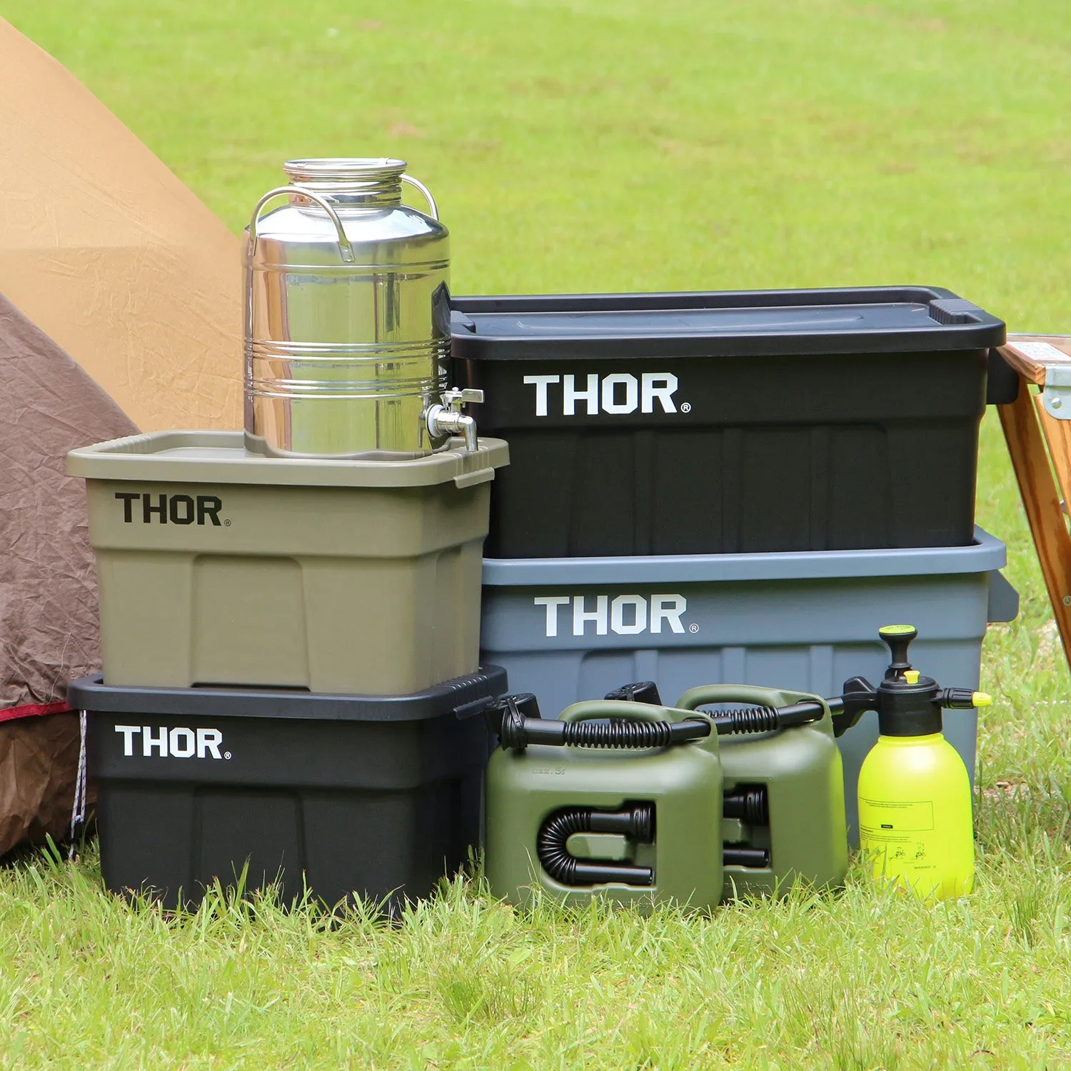 Trust | トラスト　THOR LARGE TOTES WITH LID 53L