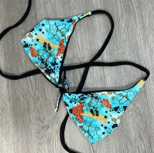 Turquoise Gem Whiskey River Top