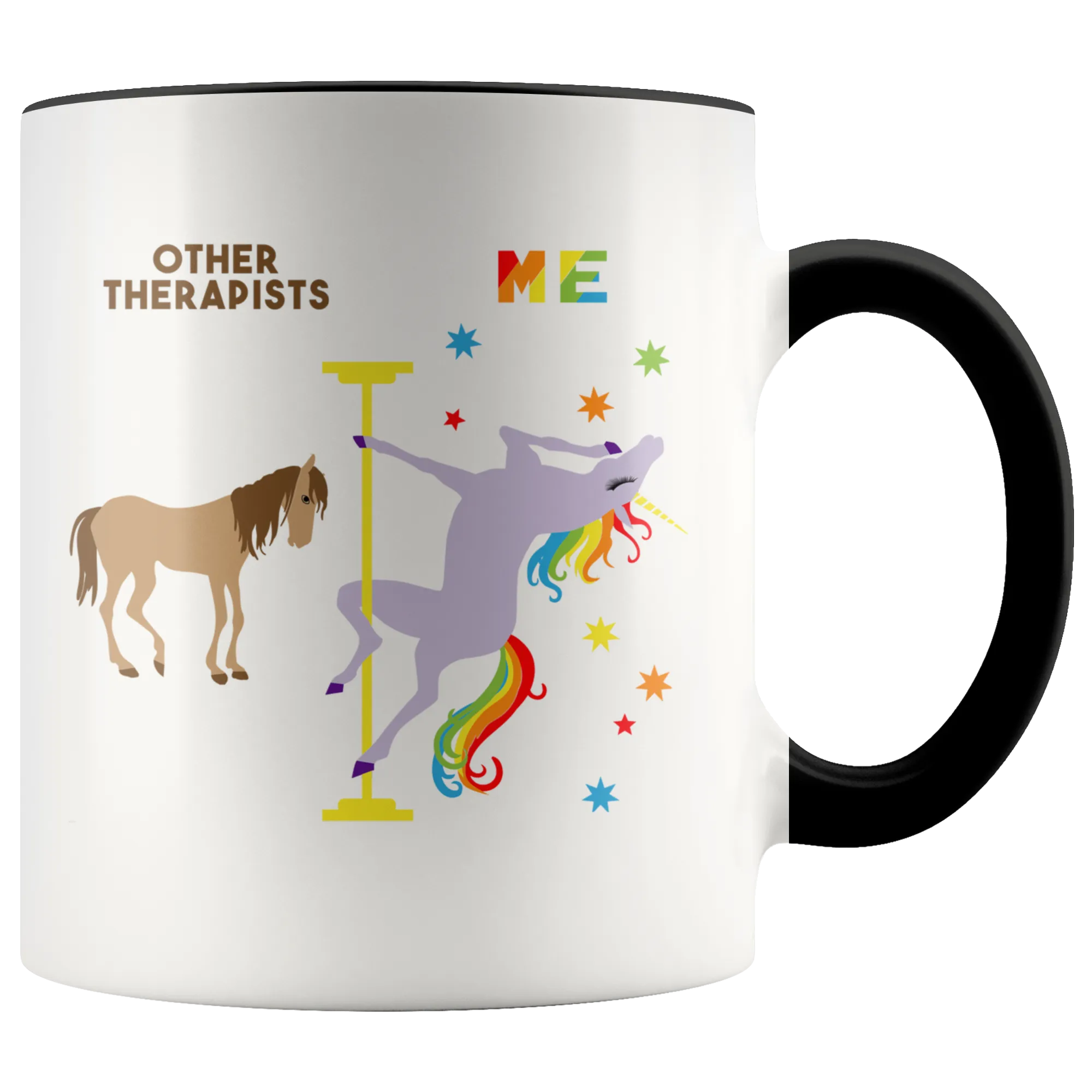 Unicorn Mug Therapist Gift for Therapist Funny Occupational Therapist Retirement Gift Idea Coffee Cup