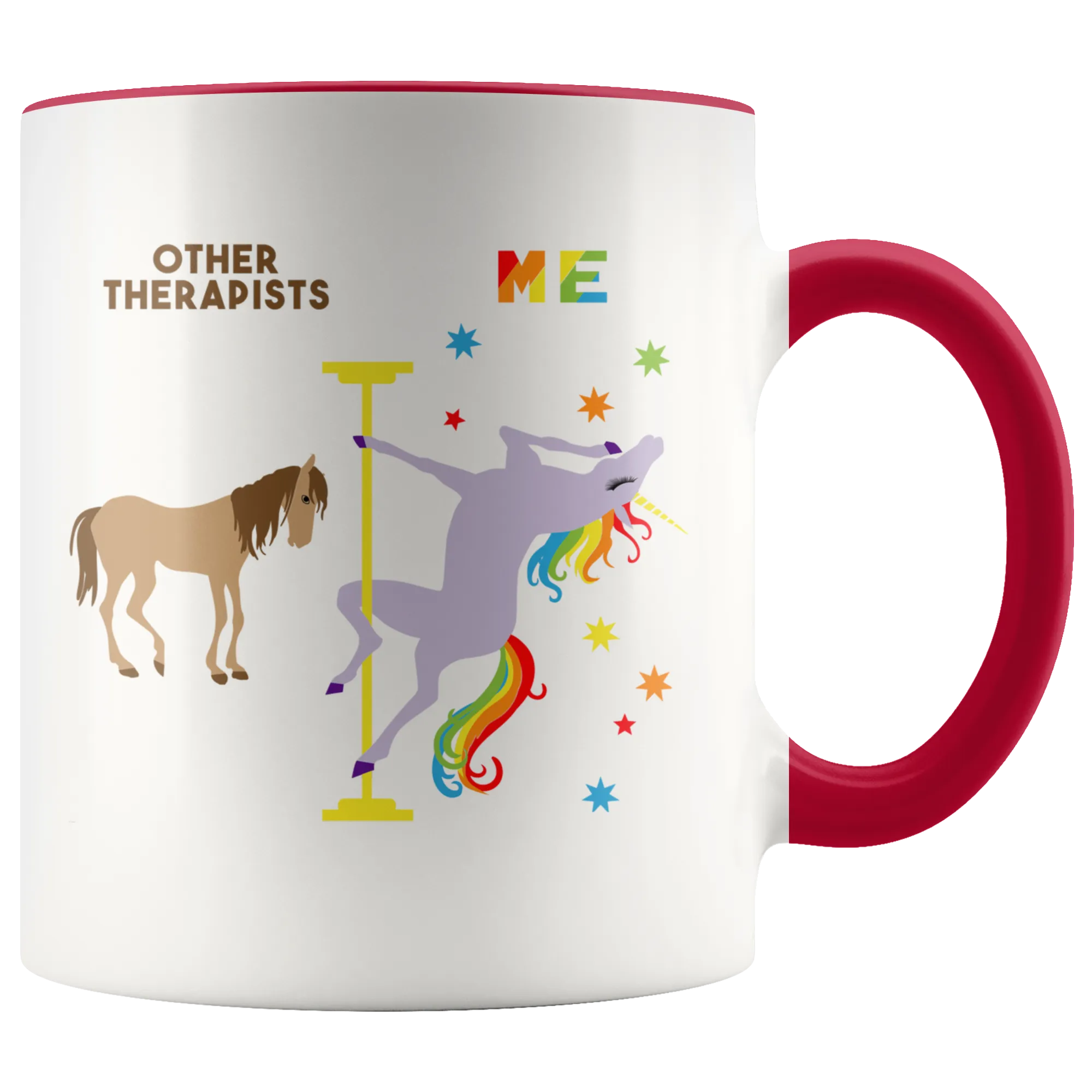 Unicorn Mug Therapist Gift for Therapist Funny Occupational Therapist Retirement Gift Idea Coffee Cup