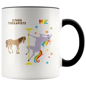 Unicorn Mug Therapist Gift for Therapist Funny Occupational Therapist Retirement Gift Idea Coffee Cup