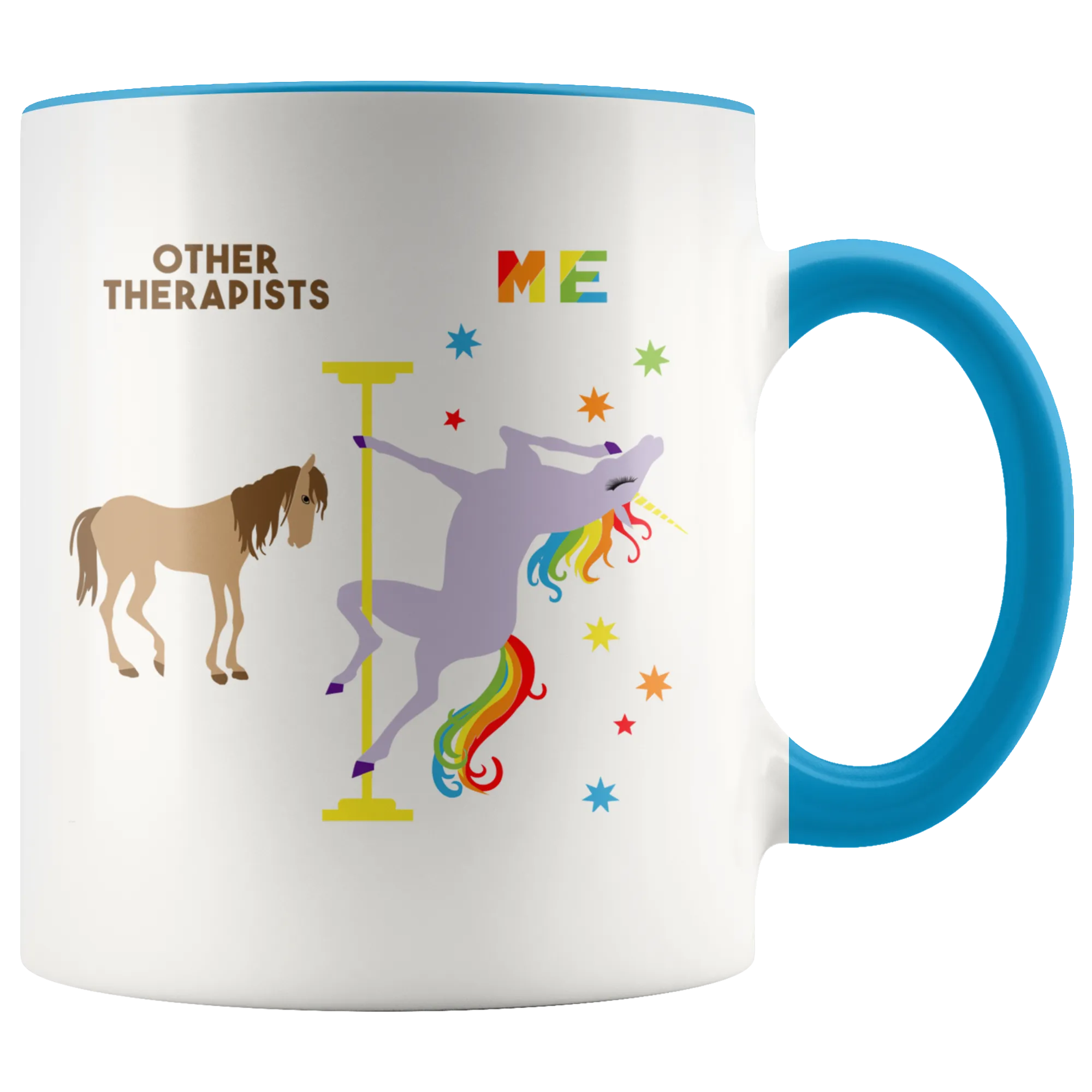 Unicorn Mug Therapist Gift for Therapist Funny Occupational Therapist Retirement Gift Idea Coffee Cup