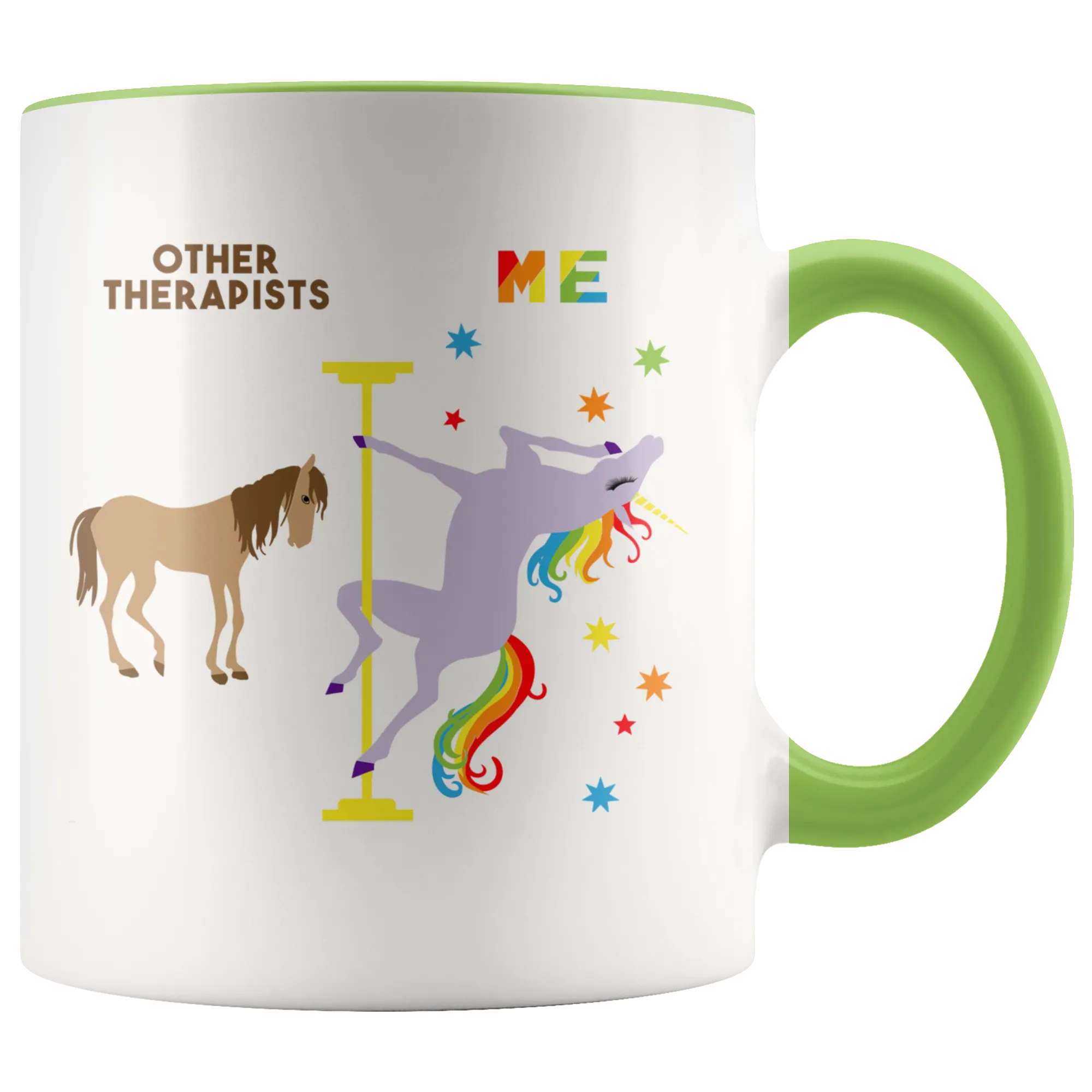Unicorn Mug Therapist Gift for Therapist Funny Occupational Therapist Retirement Gift Idea Coffee Cup