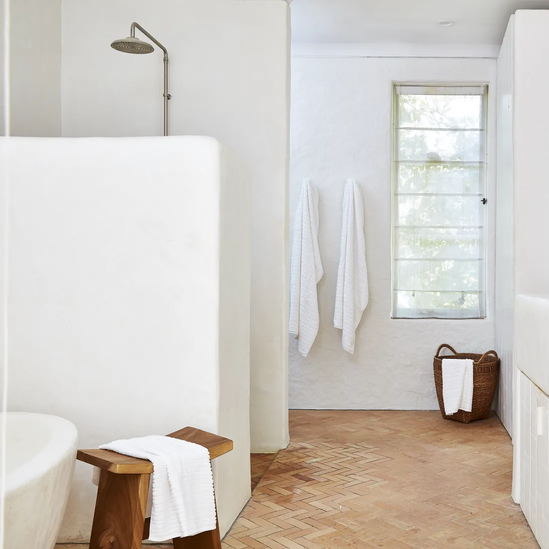 Urban Oasis Bath Towel White