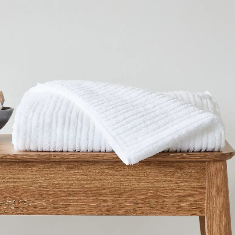 Urban Oasis Bath Towel White