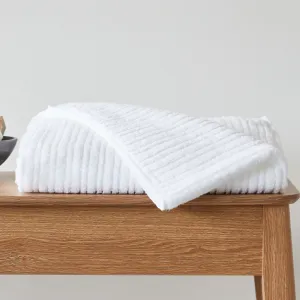 Urban Oasis Bath Towel White