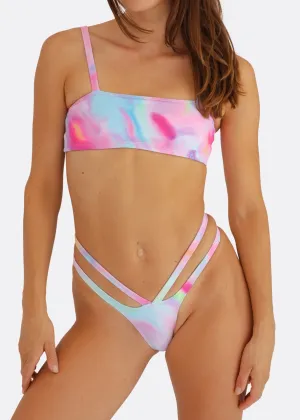 UTOPIA BRIEF Bikini Bottom - Caribbean Dream Print