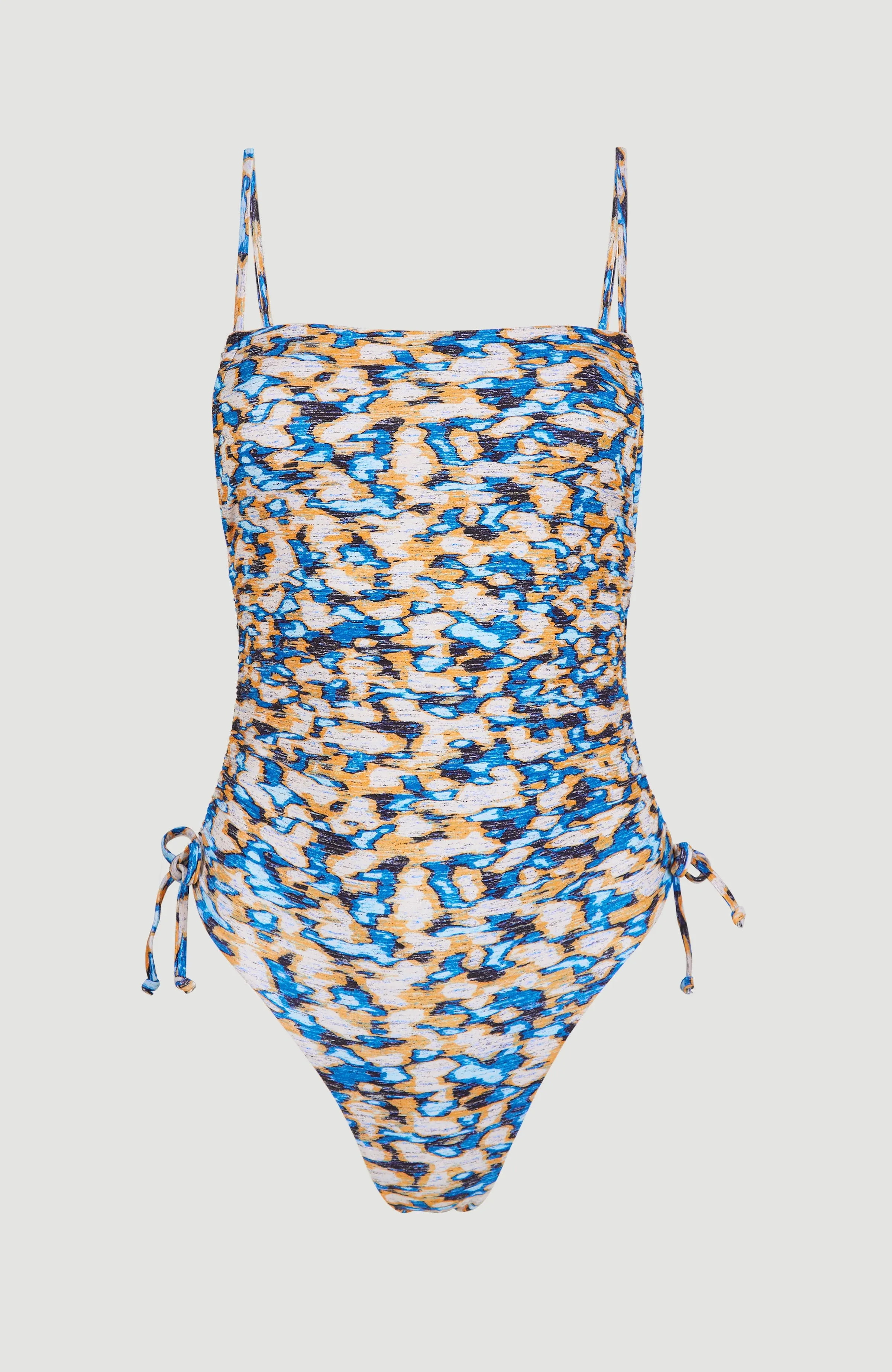 Valley Badeanzug | Blue Minimal Camo