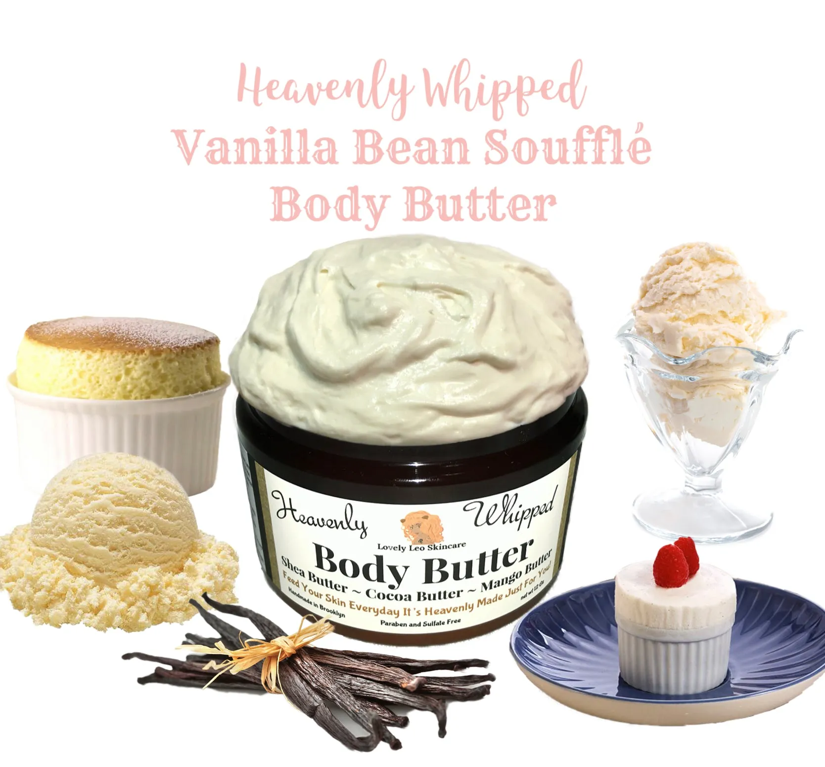 Vanilla Snowflake Heavenly Whipped Body Butter