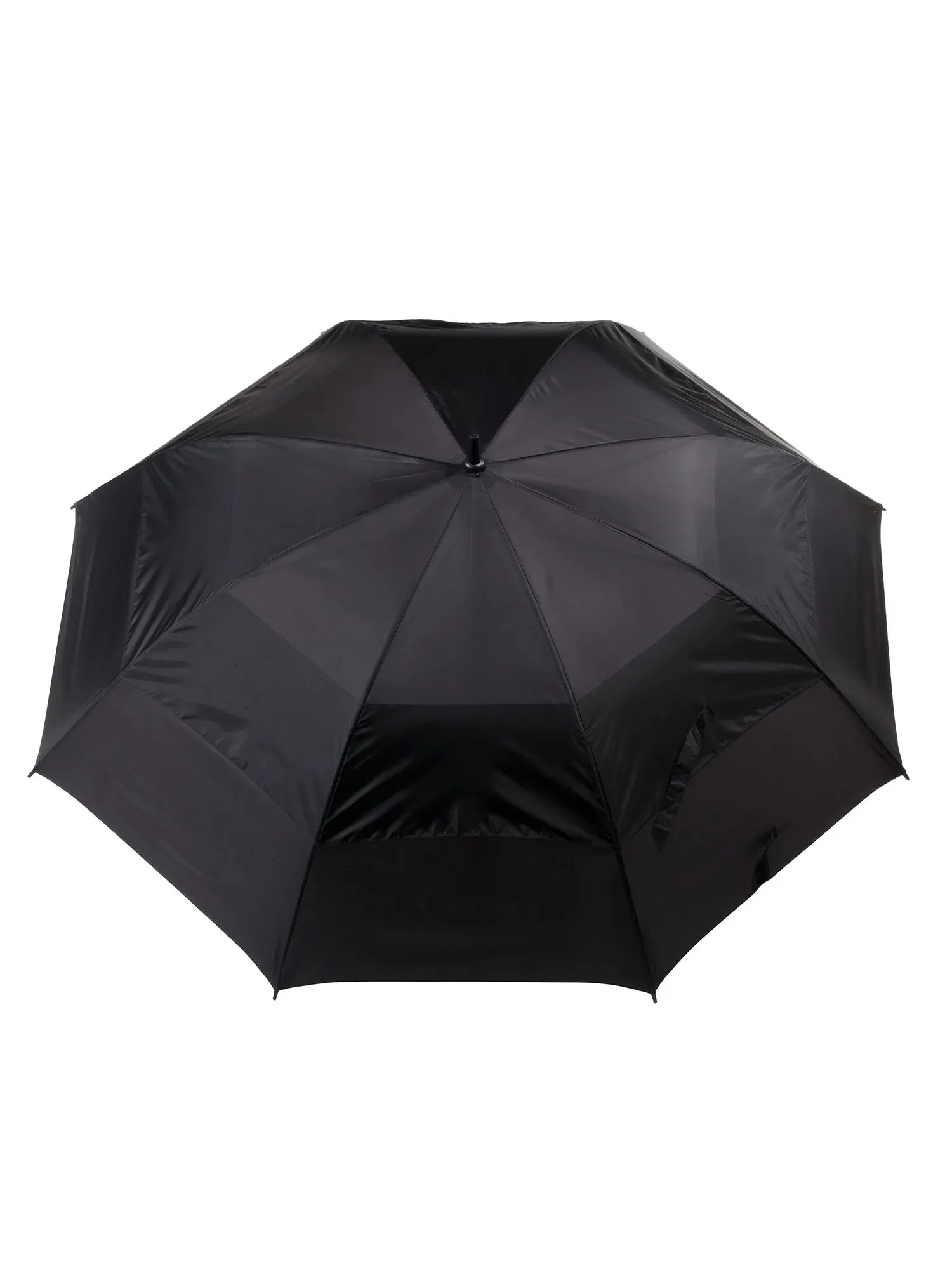 Vented Auto Open Stormbeater Golf Stick Umbrella with Sunguard® Black