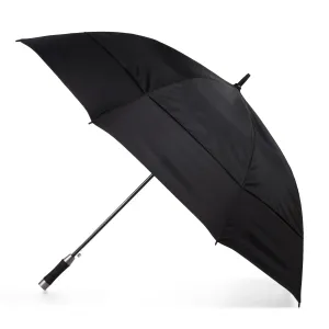 Vented Auto Open Stormbeater Golf Stick Umbrella with Sunguard® Black