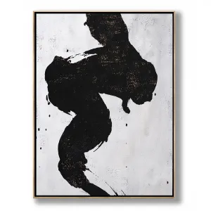 Vertical abstract painting H28V