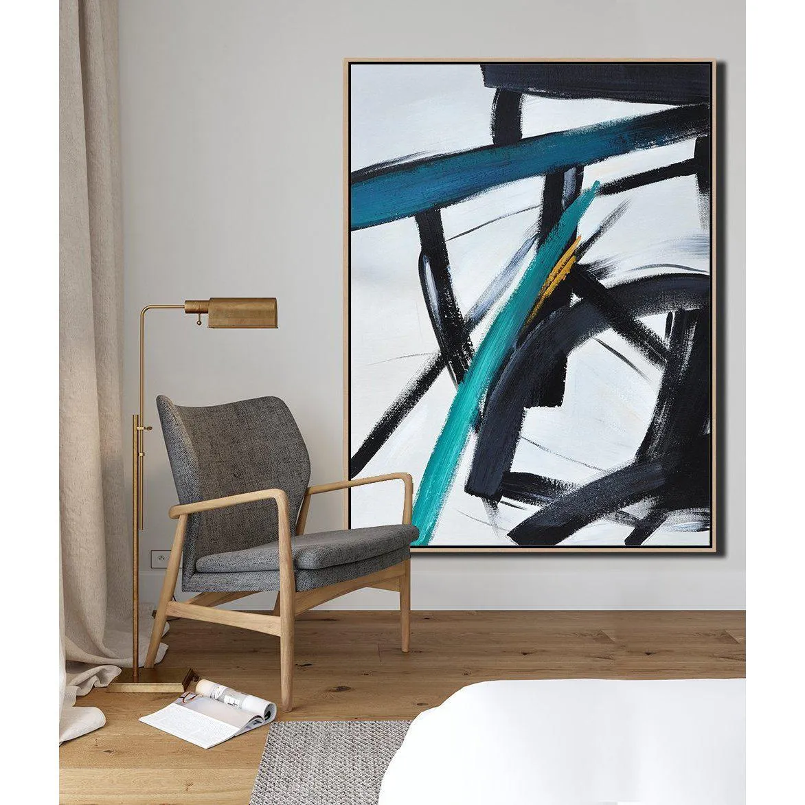 Vertical Contemporary Art X119B