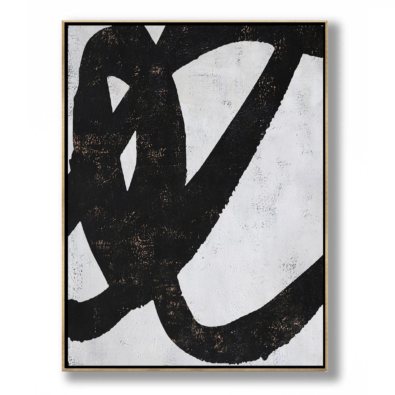 Vertical Minimal Abstract Art H148V