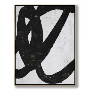 Vertical Minimal Abstract Art H148V