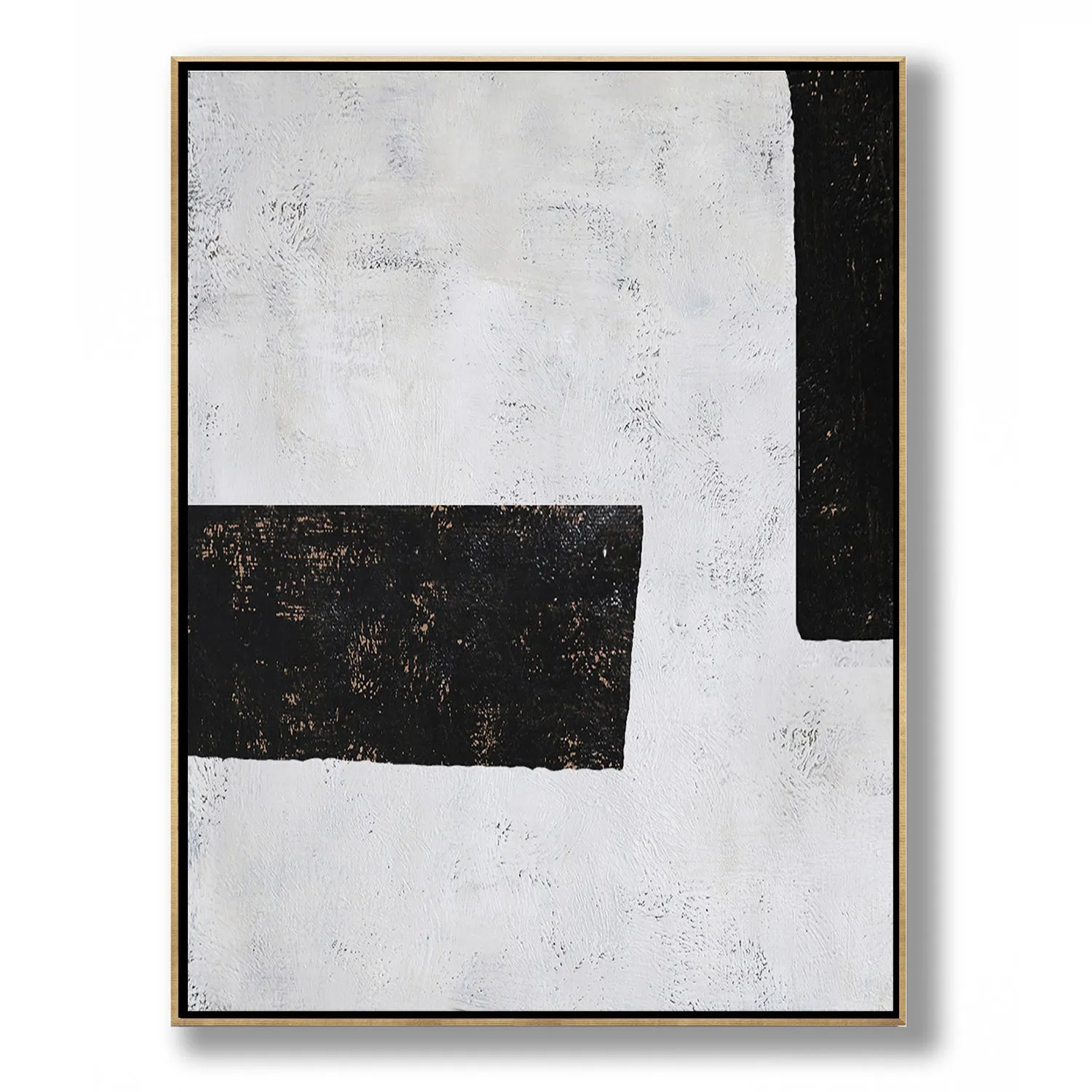Vertical Minimal Geometric Painting H83V