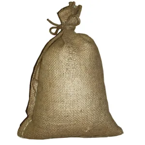 Very Small (8"x12") Burlap Bag Holds 3-4 lbs. Plus free coffee sample.