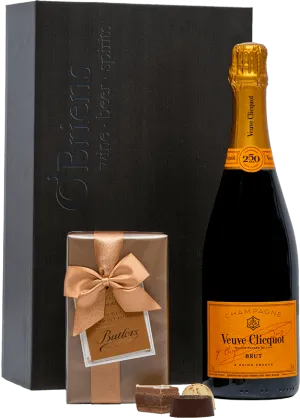 Veuve and Chocolates Gift Set