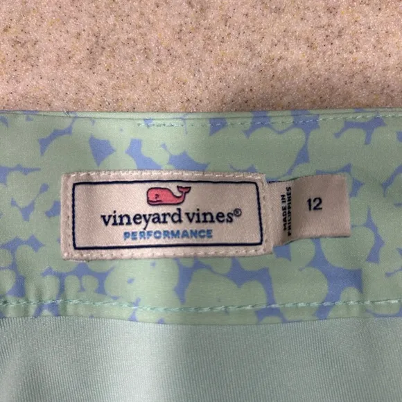 Vineyard Vines Golf Tennis Pickleball Performance Skort w/Pockets Sz 12 Outdoors