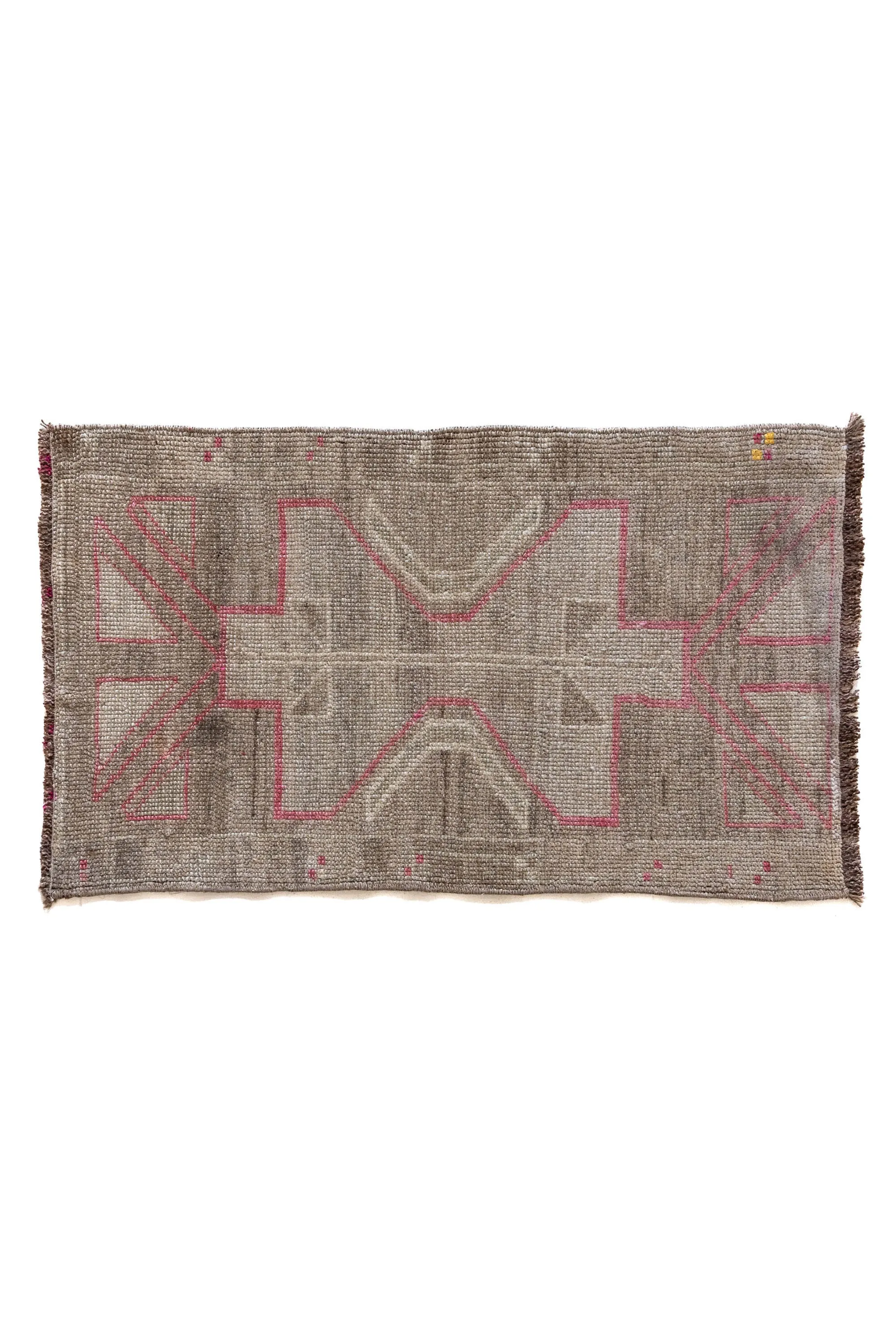 Vintage Turkish Mini Rug No. 500 | 1'7 x 2'9