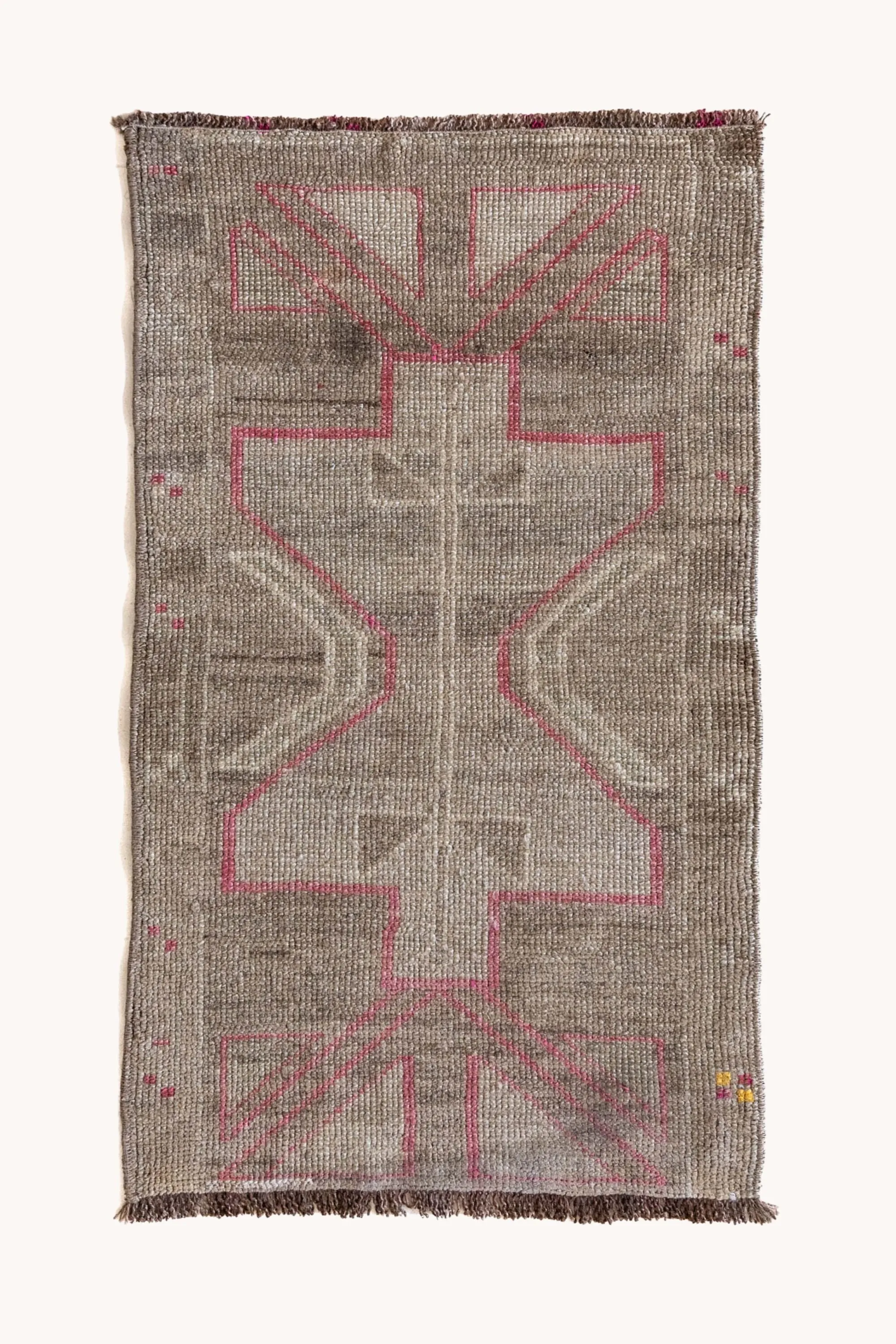 Vintage Turkish Mini Rug No. 500 | 1'7 x 2'9