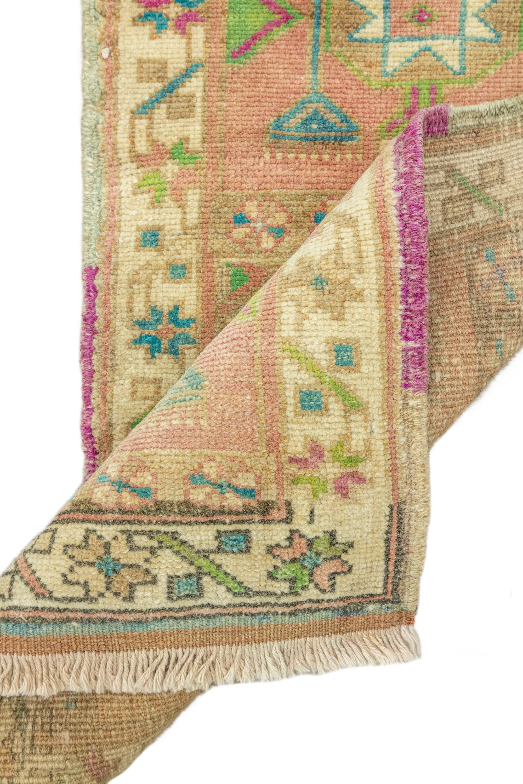 Vintage Turkish Mini Rug No. 680 | 1'6 x 2'10