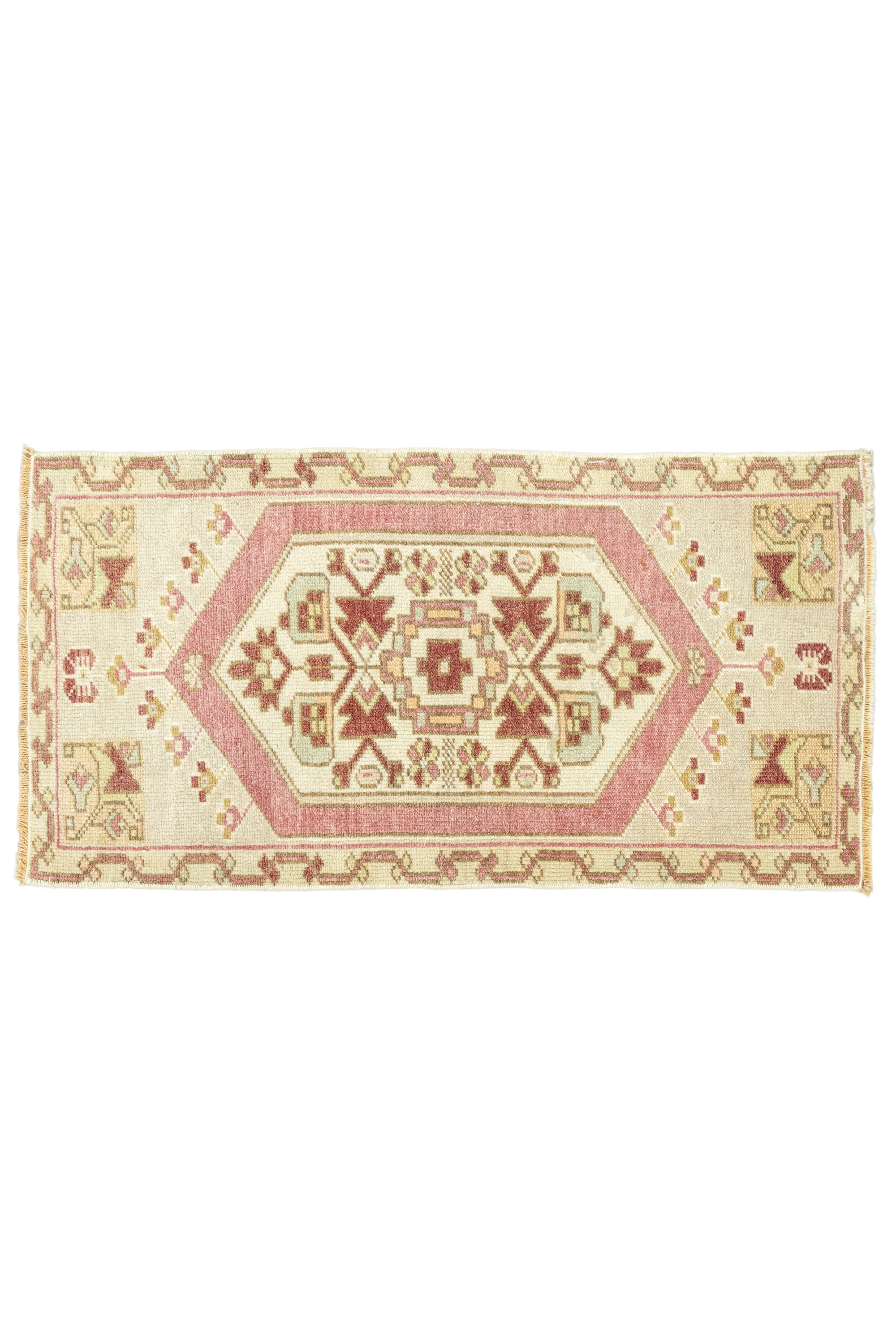 Vintage Turkish Mini Rug No. 690 | 1'7 x 3'2