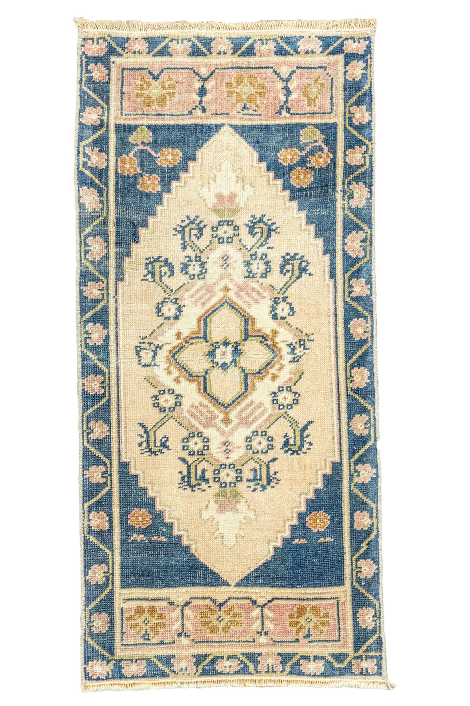 Vintage Turkish Mini Rug No. 692 | 1'8 x 3'7