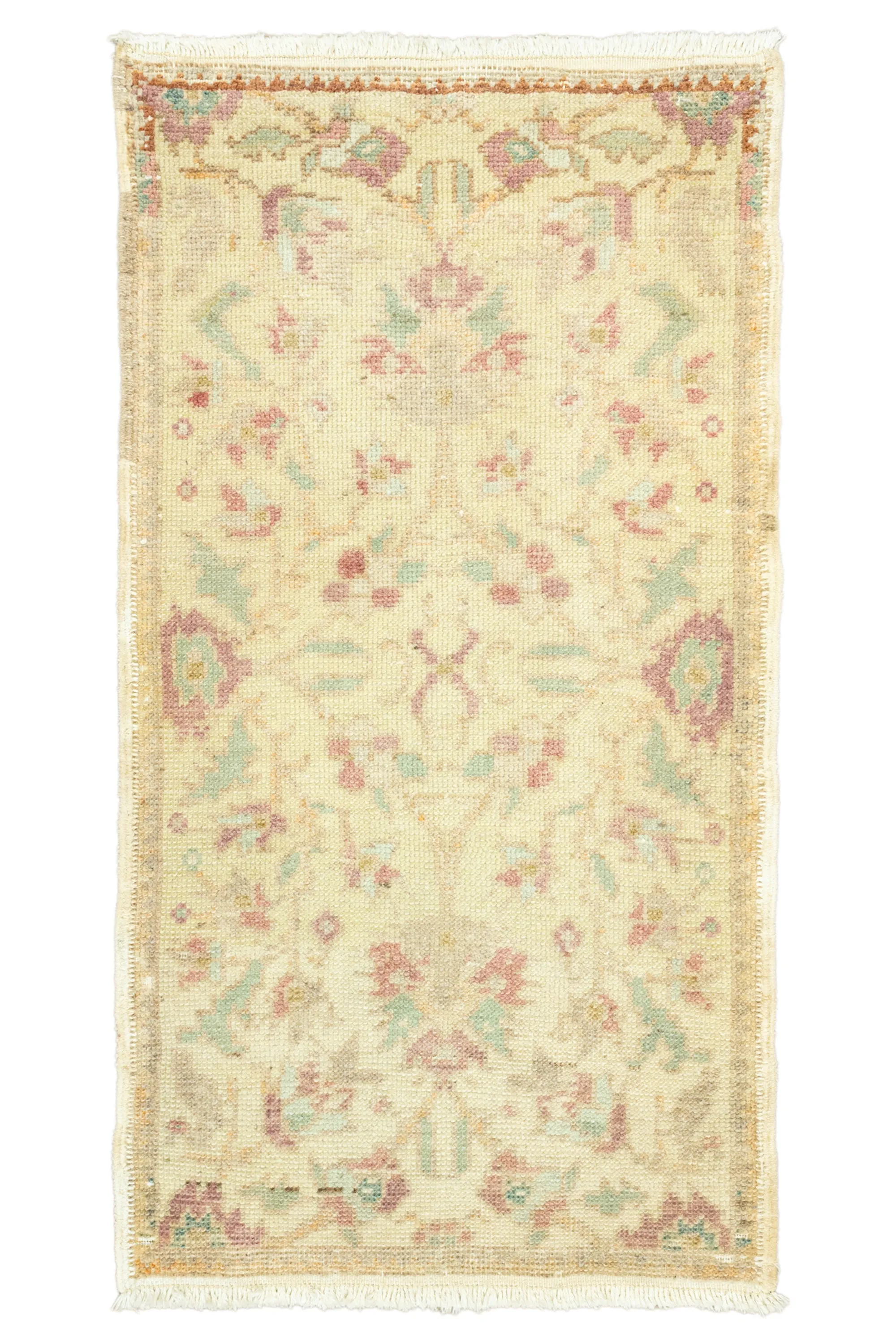 Vintage Turkish Mini Rug No. 696 | 1'9 x 3'3