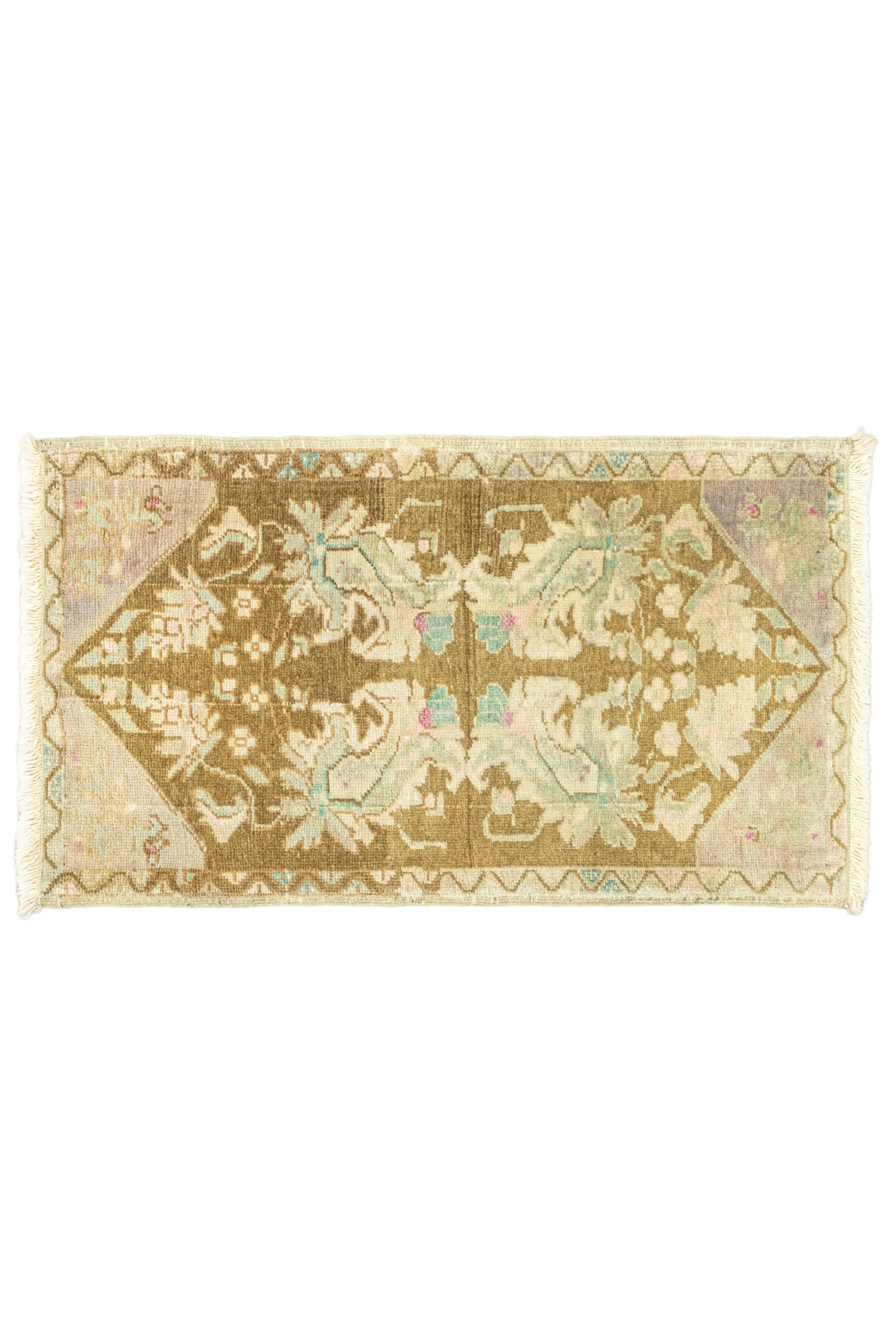 Vintage Turkish Mini Rug No. 698 | 1'7 x 2'9