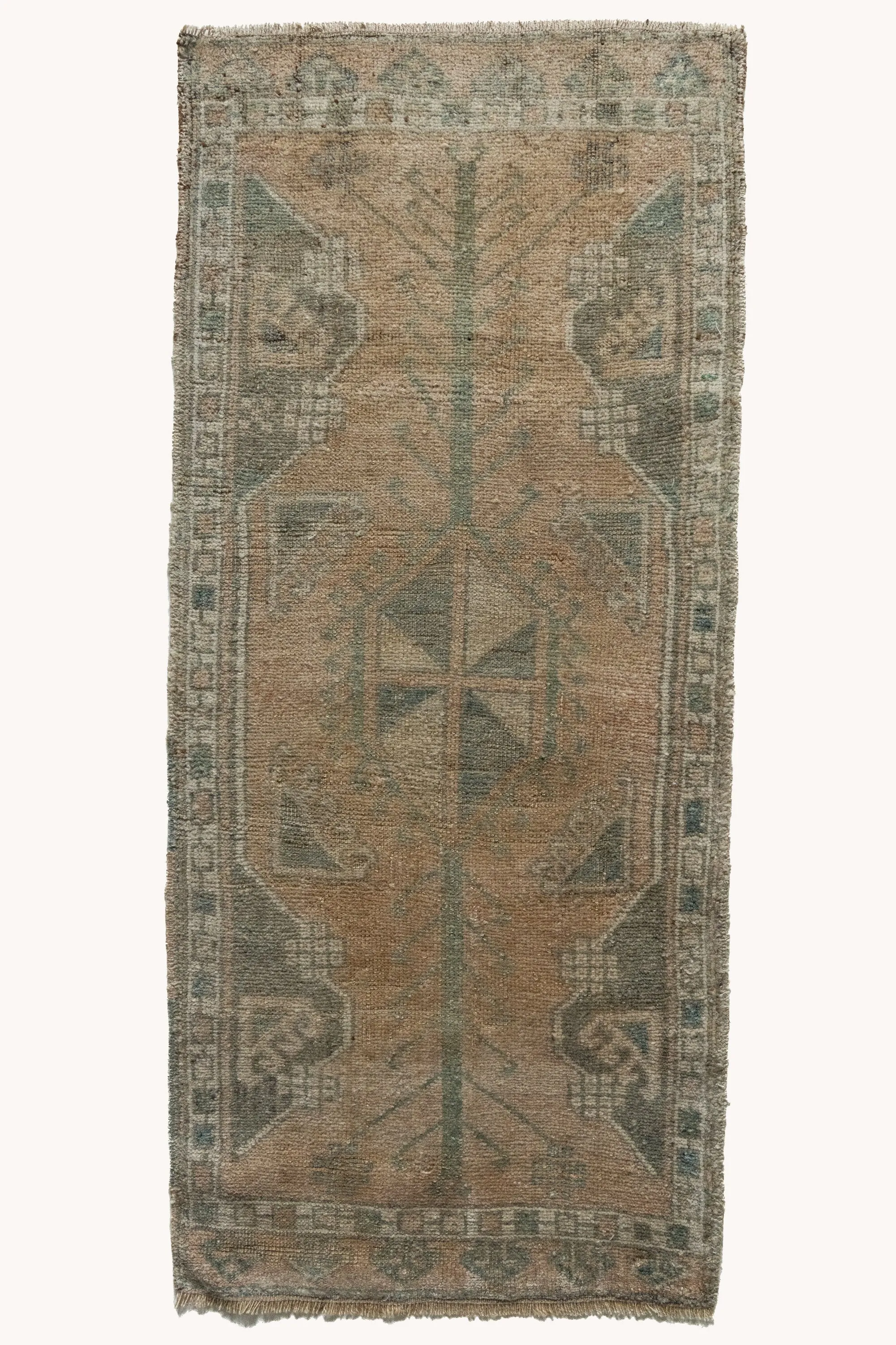 Vintage Turkish Mini Rug No. 725 | 1'9 x 4'1