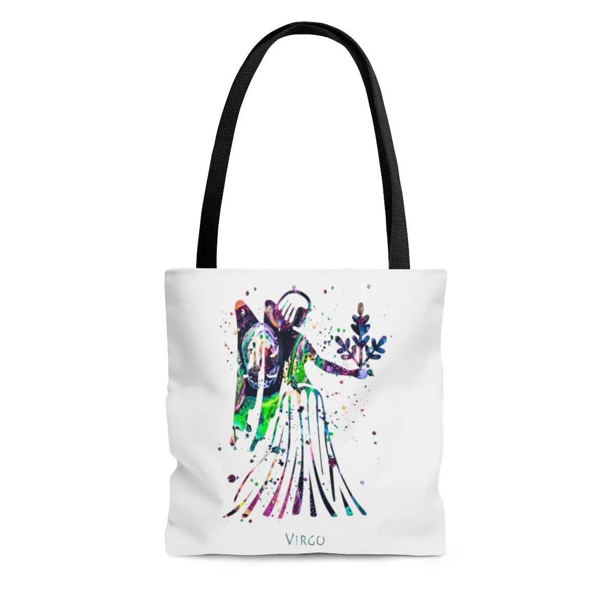 Virgo Zodiac Sign Tote Bag