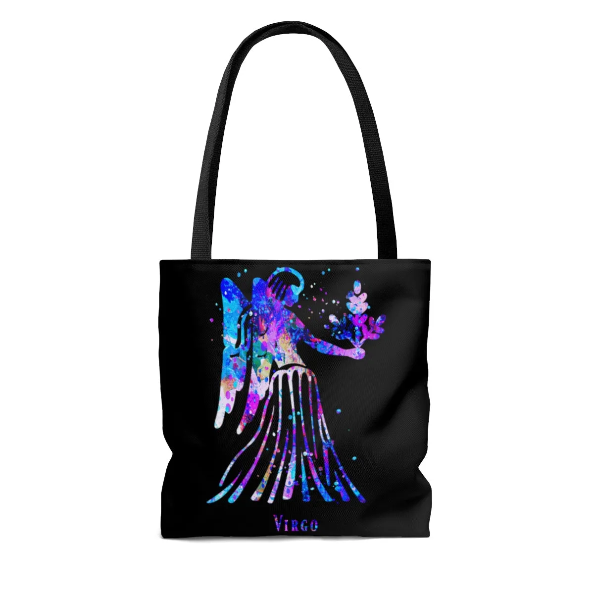 Virgo Zodiac Sign Tote Bag