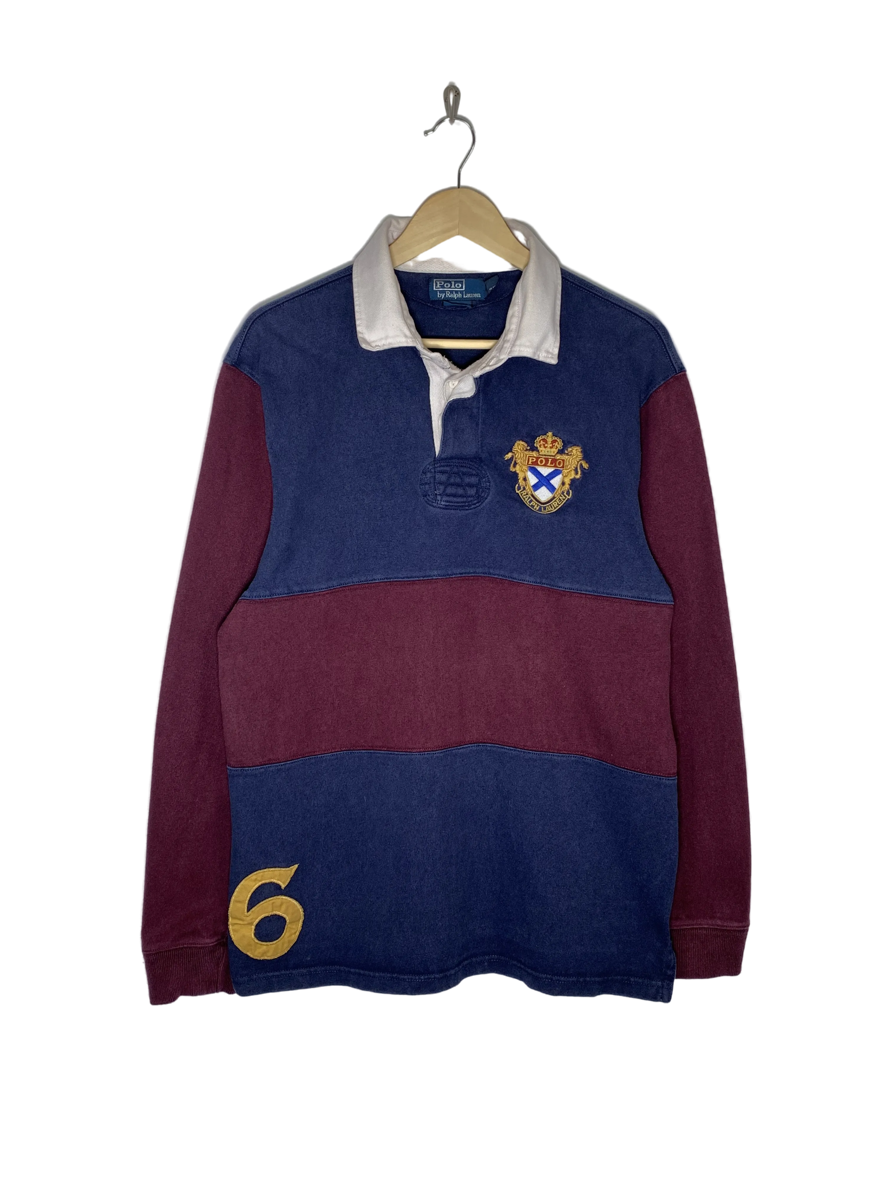 VTG Polo Ralph Lauren 6 Crest Rugby (L/XL)
