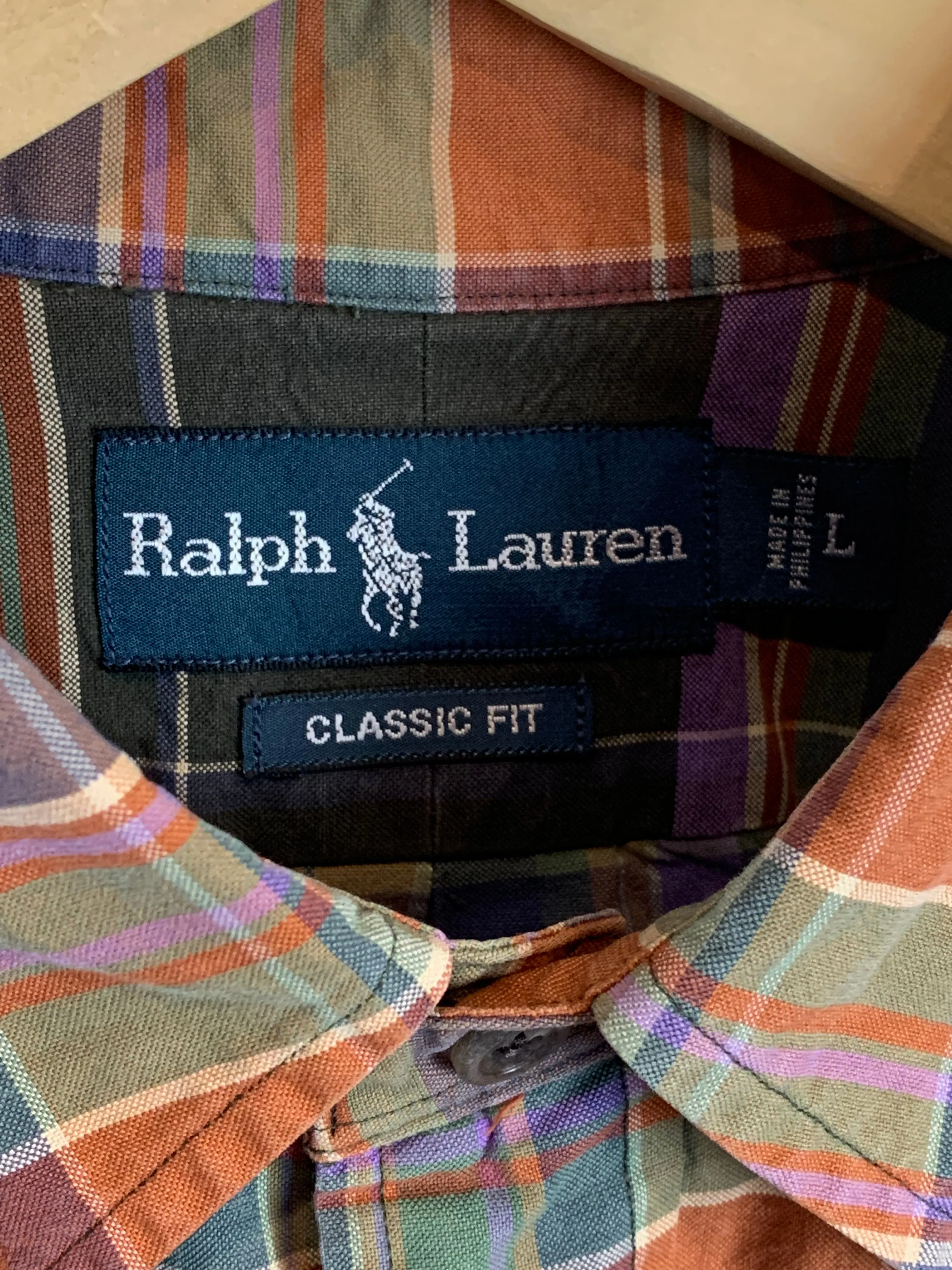 VTG Ralph Lauren Plaid Buttondown (L)