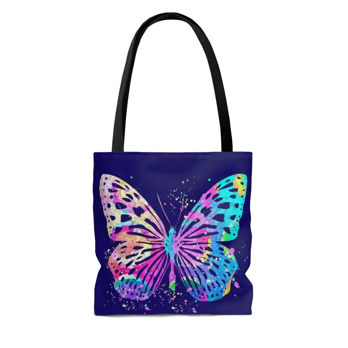 Watercolor Butterfly Tote Bag