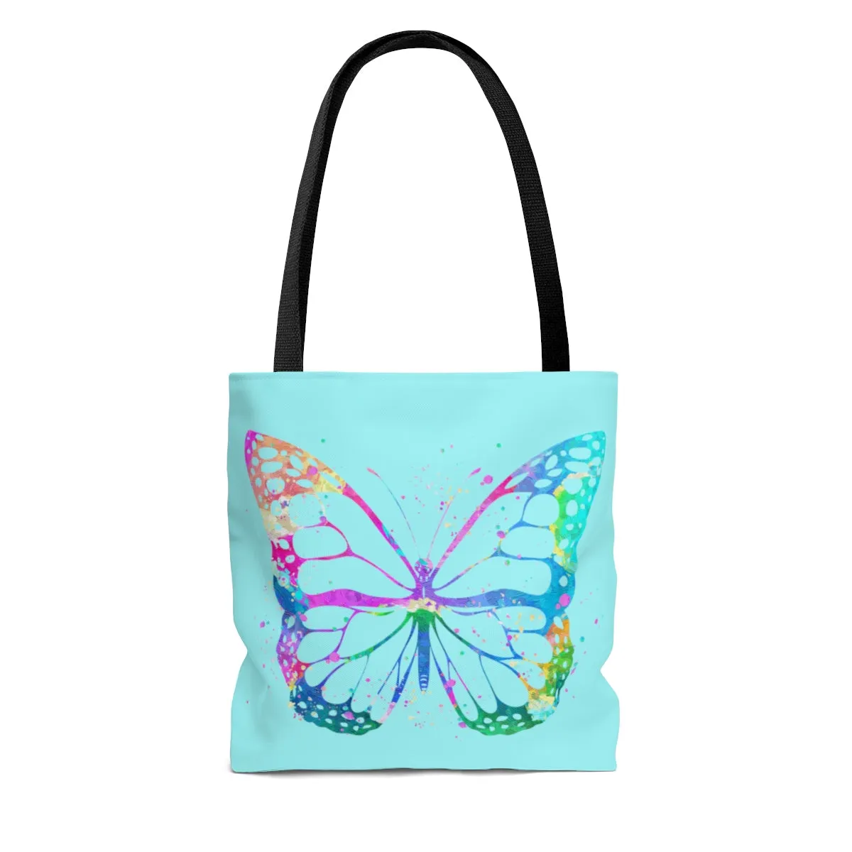 Watercolor Butterfly Tote Bag