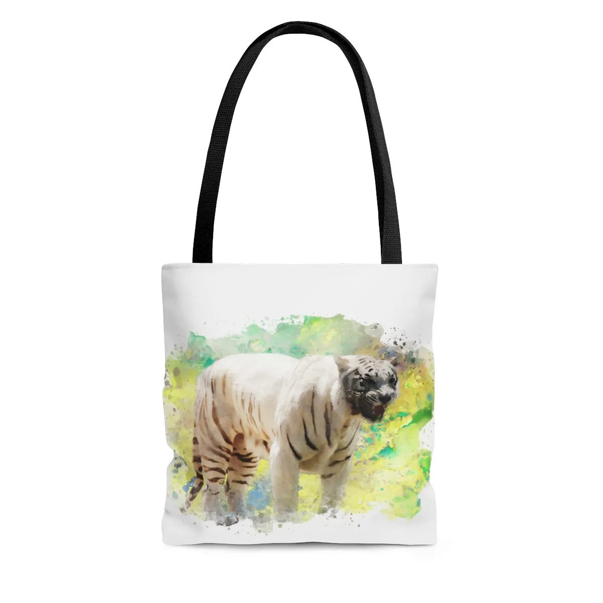 Watercolor Tiger Tote Bag