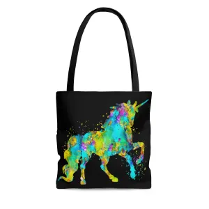 Watercolor Unicorn Tote Bag