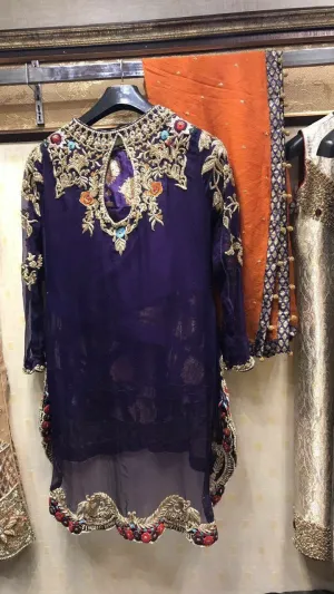Wedding Party Dress Dark Purple Model # P852