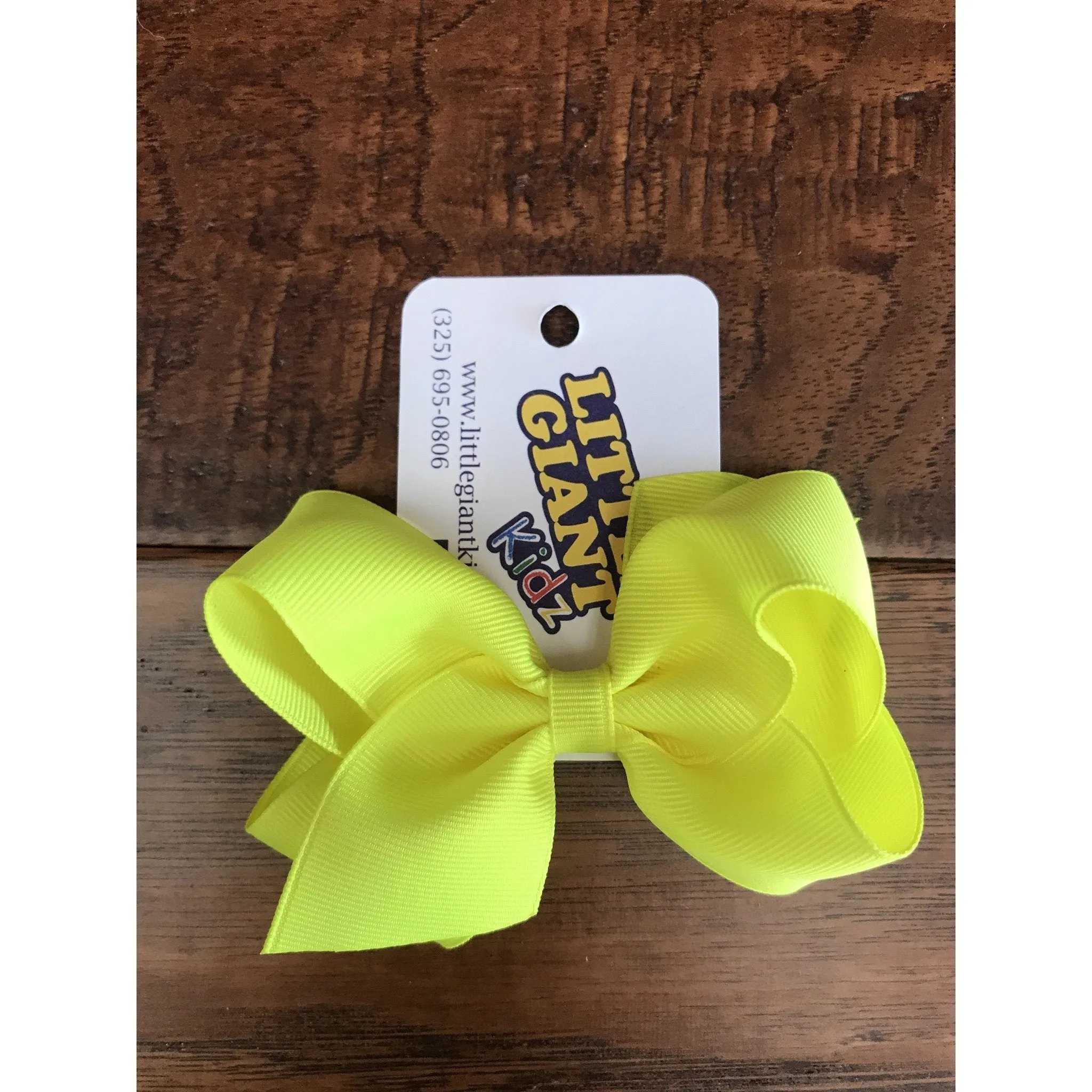 Wee Ones Small Classic Grosgrain Bow Small