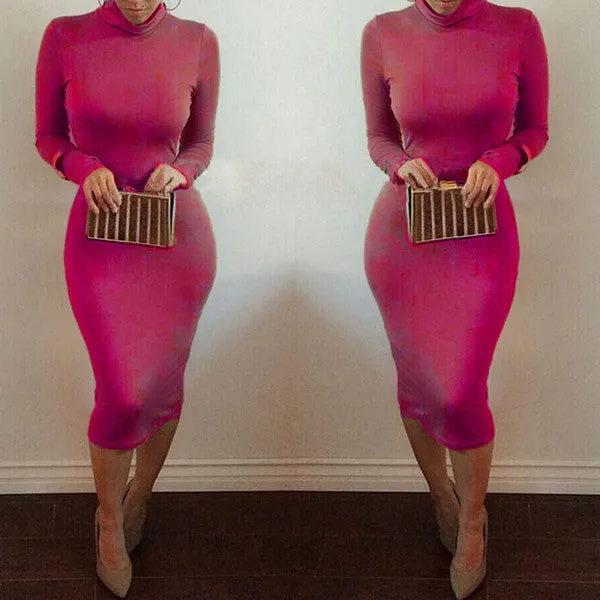 Wendy Taylor Luxurious Knit Stretch Dress